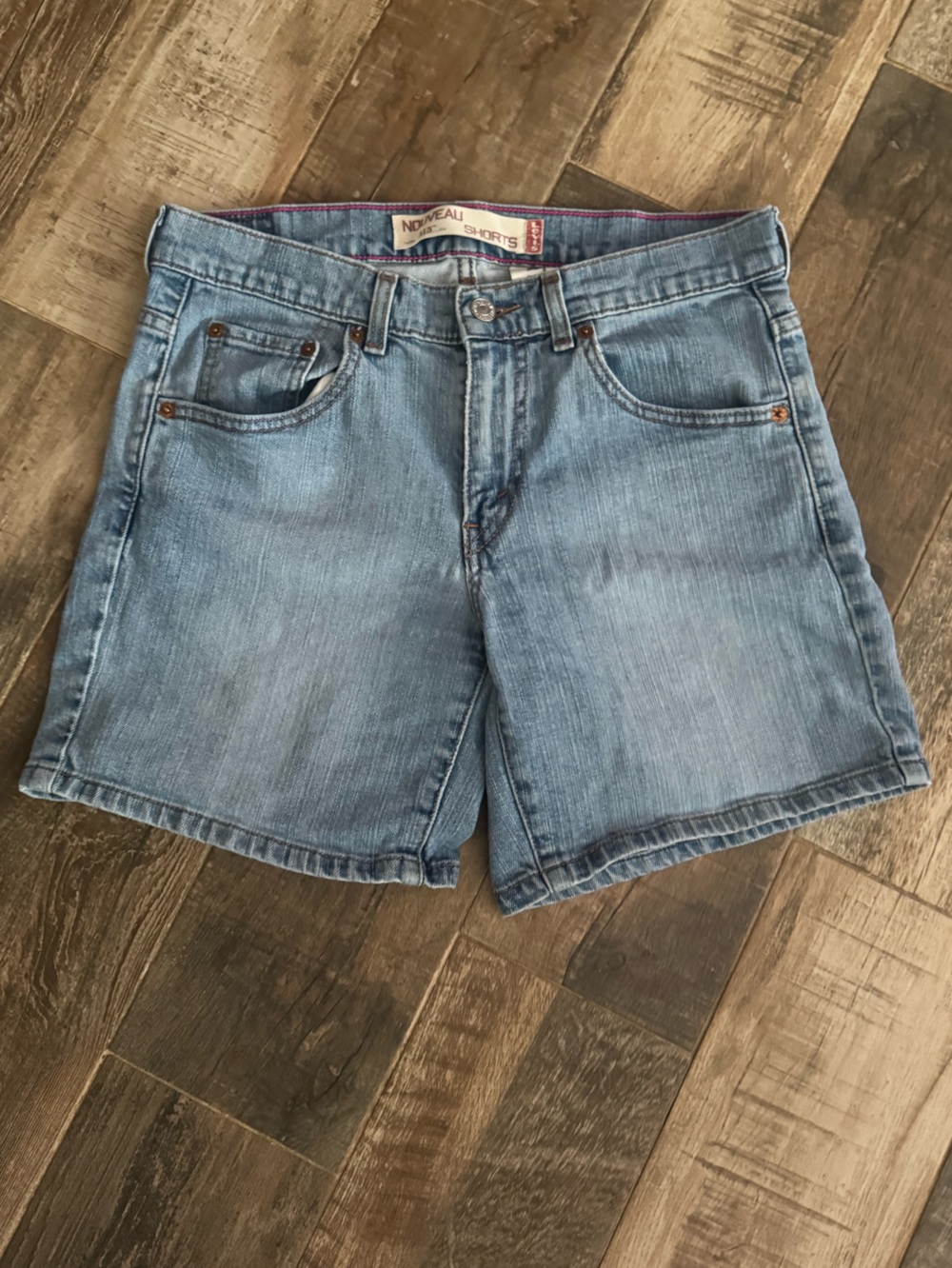 Levi’s 515 Light Blue Denim Women’s Shorts